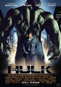 poster Der unglaubliche Hulk&nbsp;&nbsp;(2008)