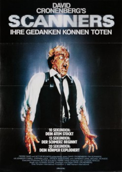 poster Scanners - Ihre Gedanken können töten&nbsp;&nbsp;(1981)