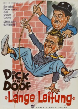 poster Dick und Doof Die Klotzköpfe&nbsp;&nbsp;(1938)